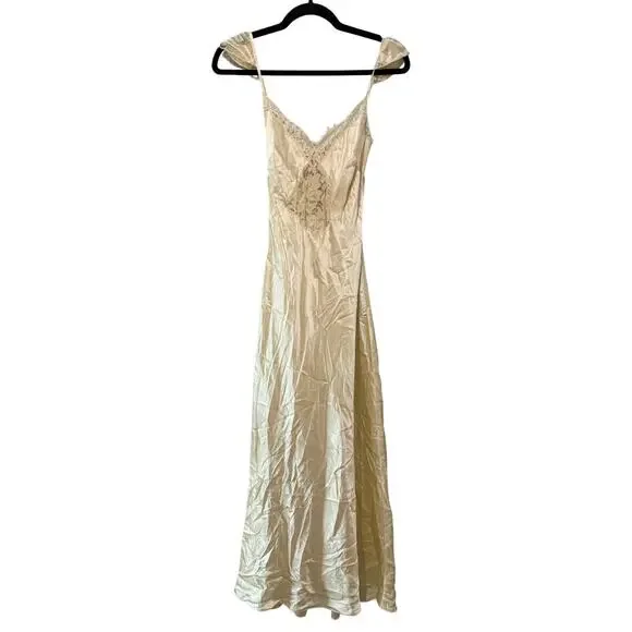 serafina silk dress reformation Reformation Serafina Silk Maxi Dress - Brown